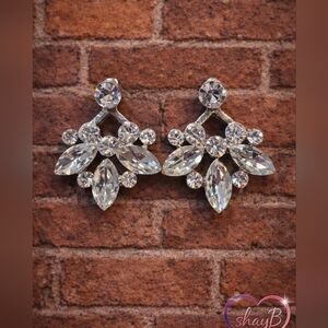 Paparazzi Silver Glam Earrings